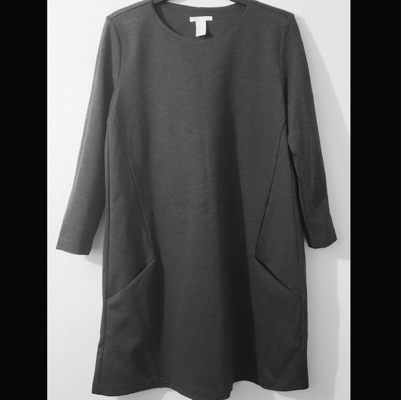 boat neck jersey dress